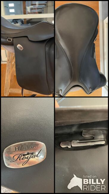 Hilbar Royal Select 17,5 Sattel inkl. Schoner, Hilbar Hilbar Royal, Jana, Dressage Saddle, Hannover, Image 8