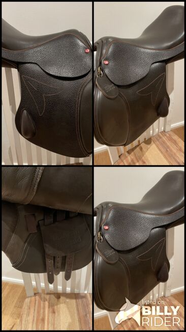 Hilton Springsattel braun, Hilton  Springsattel, Vanessa, Jumping Saddle, Aurich, Image 6