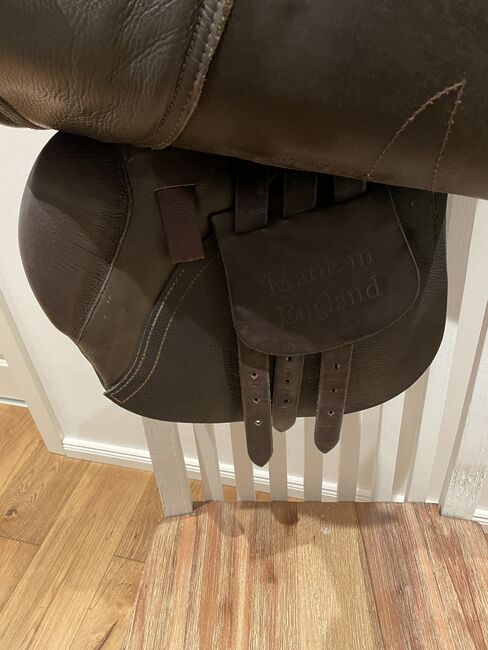 Hilton Springsattel braun, Hilton  Springsattel, Vanessa, Jumping Saddle, Aurich, Image 4