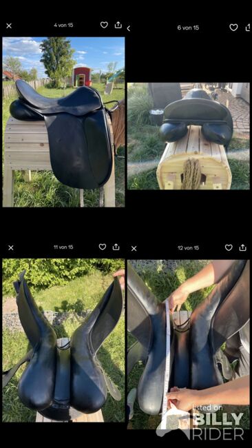 Hintermayer Dressursattel, Hintermayer  Spring Tree , Lena Eisenbarth, Dressage Saddle, St Wendel, Image 15