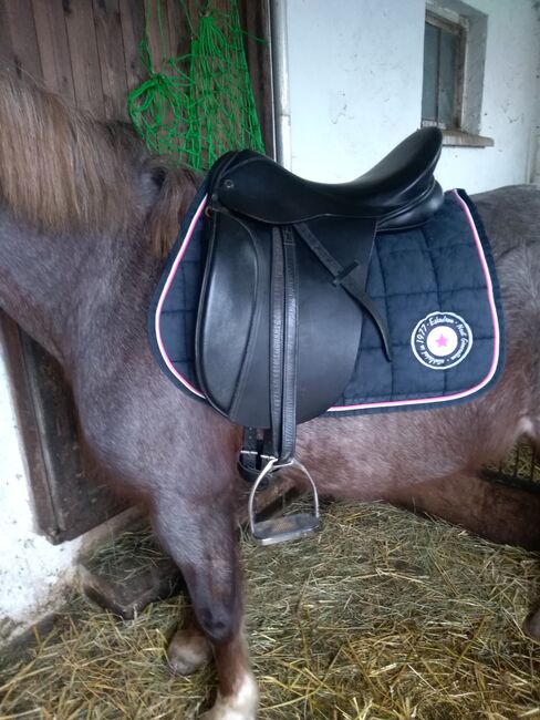 Hintermayer Dressur Sattel NEUWERTIG Anatomic 17 Zoll, Hintermayer Anatomic, Julia Bauer, Dressage Saddle, Creußen