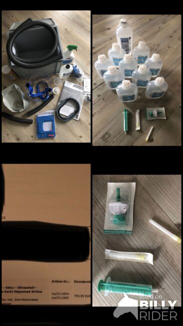 Hippomed Air One Flex Inhalator wie neu mit Zubehör, Hippomed Air One Flex, Sylvia , Für Pferde, Heinersreuth, Abbildung 6