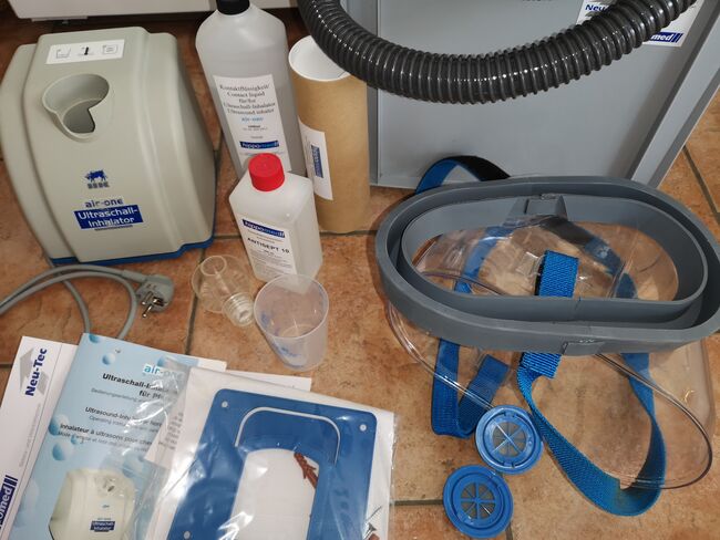 Hippomed Air-One Ultraschall-Inhalator-Stromversion, Hippomed Hippomed Air-One Ultraschall-Inhalator AirOne für Pferde - Komplettset, Claudia , Pflegeprodukte, Reinfeld 
