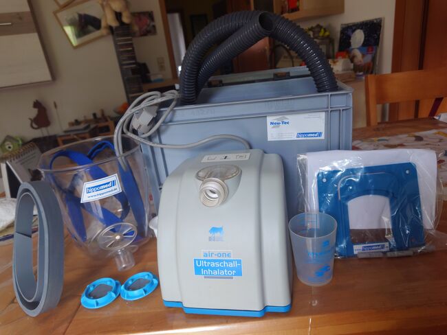 HIPPOMED Ultraschallinhaltor AIR -ONE, Version mit Stromkabel, Neu-Tec /,HIPPOMED Air -One, Andrea, Pflegeprodukte, Ramsen