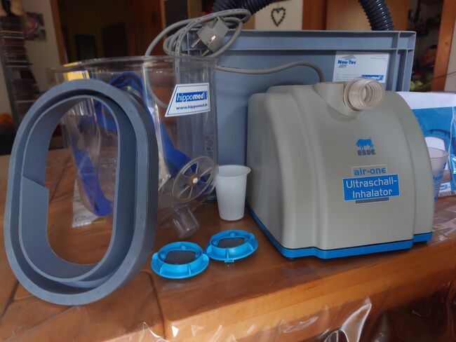 HIPPOMED Ultraschallinhaltor AIR -ONE, Version mit Stromkabel, Neu-Tec /,HIPPOMED Air -One, Andrea, Pflegeprodukte, Ramsen, Abbildung 3