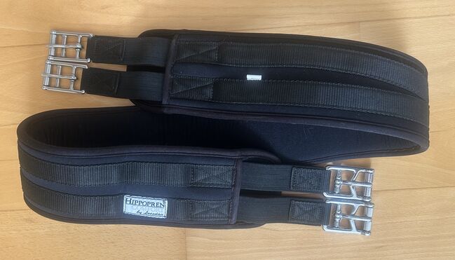 Hippopren Comfort Gel-Sattelgurt, schwarz, Gr. 135, Loesdau  Hippopren Comfort, Johanna , Girths & Cinches, Reutlingen 