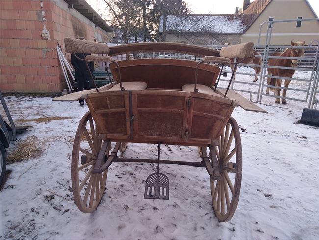 Historische Kutsche fahrbereit, Trommler , Carriages, Döbritschen, Image 2