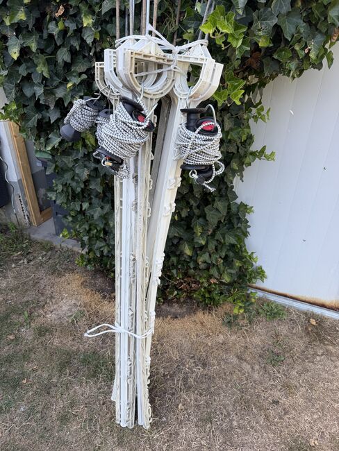 Koppelpfosten mit Gummibänder, Schumann, Martina, Electric Fencing Equipment, Bietigheim-Bissingen