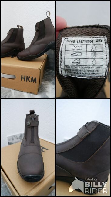 HKM Stiefelette ~ Robusta-Style ~ braun ~ Größe 39 ~ Neu ~, HKM Robusta Style, Sabrina, Jodhpur Boots, Eltville, Image 15