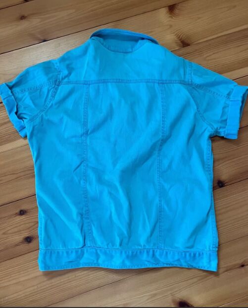 HKM Bibi und Tina Jeansjacke Türkis Voll verhext Gr. S, HKM Bibi und Tina, Pferdi, Koszulki i t-shirty, Ponitz, Image 2