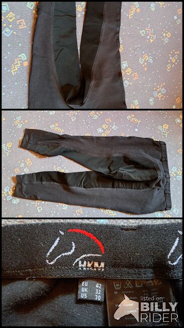 HKM-Reithose Schwarz Gr. 42, HKM, Elisabeth Eikemeier, Breeches & Jodhpurs, Wedemark, Image 4