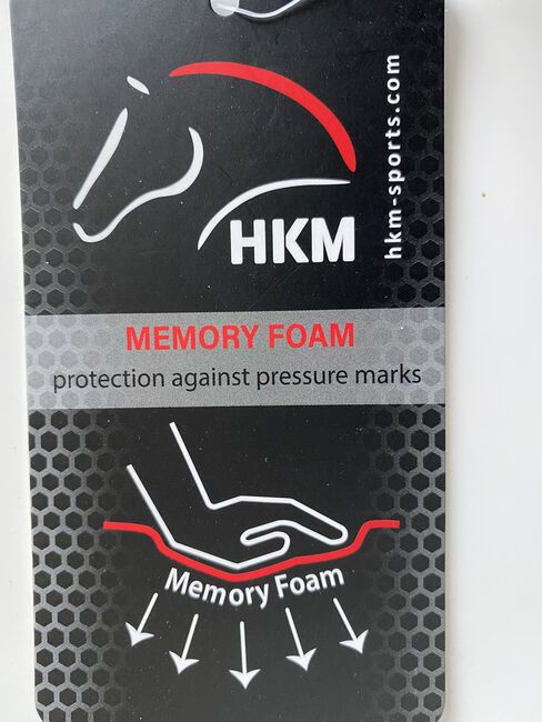 HKM Korrektur Memory Pad Unbenutzt, HKM, Gery, Bareback pads, Hadersdorf, Image 2