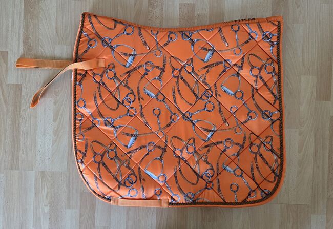HKM Dressur Schabracke "Allure" orange, HKM Allure, Annkathrin, Dressage Pads, Nordstemmen