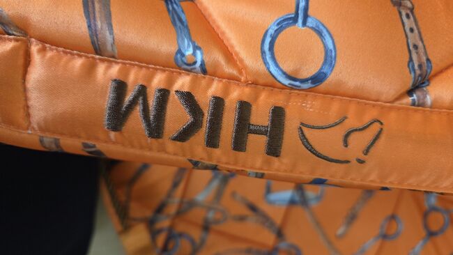 HKM Dressur Schabracke "Allure" orange, HKM Allure, Annkathrin, Dressage Pads, Nordstemmen, Image 3