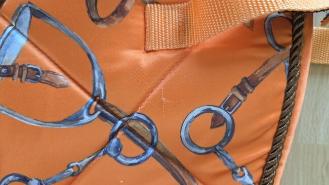 HKM Dressur Schabracke "Allure" orange, HKM Allure, Annkathrin, Dressage Pads, Nordstemmen, Image 4