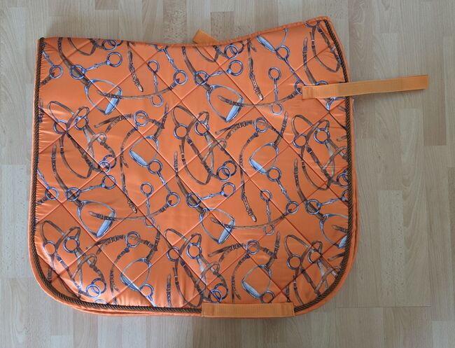 HKM Dressur Schabracke "Allure" orange, HKM Allure, Annkathrin, Dressage Pads, Nordstemmen, Image 5