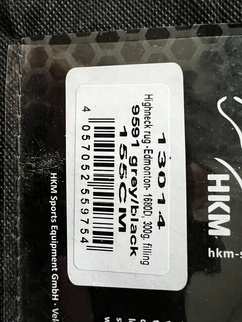 HKM Edmonton 1680D, 300g Wattefüllung 155 cm, HKM HKM Highneckdecke Edmonton 1680D, 300g Wattefüllung, Nadine, Pferdedecken, Kißlegg, Abbildung 4