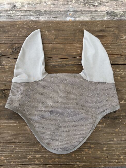 HKM Fliegenhaube grau mit Glitzer Full, HKM, Lara , Fliegenschutz, Zolling