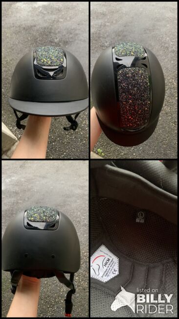 HKM Helm Grösse 56-60, HKM, Jaël Wälti, Riding Helmets, Wange , Image 5