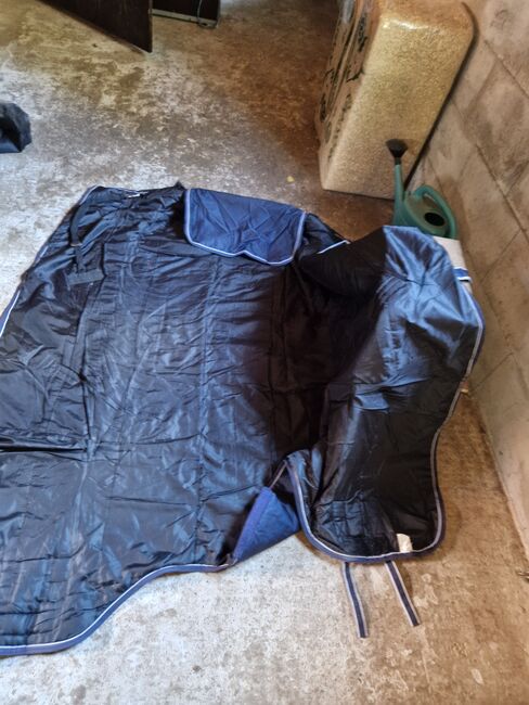 hkm highneck winterdecke 300g 135cm blau, Hkm Winterdecke, K. Werner, Horse Blankets, Sheets & Coolers, Westerwalsede, Image 6