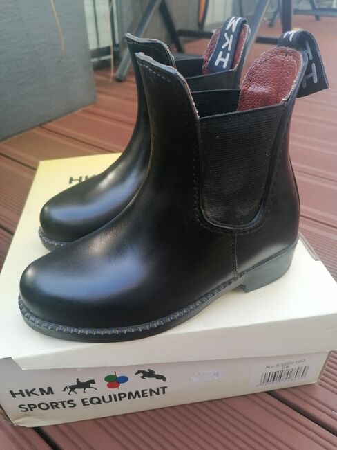 Reistiefeletten Leder HKM Gr. 28, HKM, Christiane Kellert, Jodhpur Boots, Machern