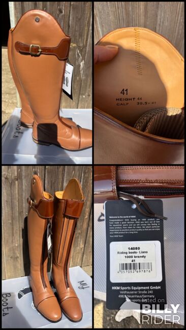 Hkm Liano Dressurstiefel Größe 41, Chiara Strauß , Reitstiefel, Aalen, Abbildung 6