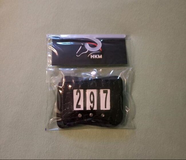 ⭐️HKM⭐️Neues Startnummernset Viola, HKM  Viola , Rose, Sonstiges, Wrestedt