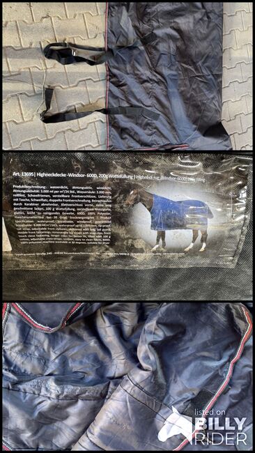 HKM Outdoordecke Highneck 200gr in 145 cm, HKM, Julia, Pferdedecken, Dienheim, Abbildung 4