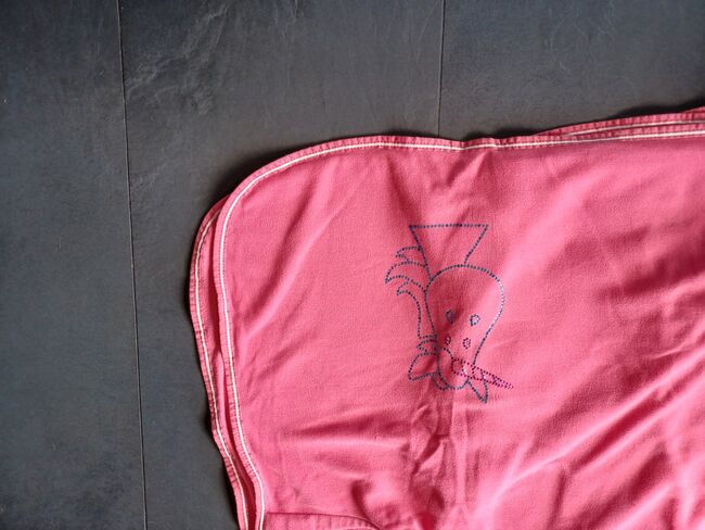 Abschwitzdecke HKM Pink mit Einhorn 155cm, HKM, Sylvia, Horse Blankets, Sheets & Coolers, Sulzbachtal, Image 3