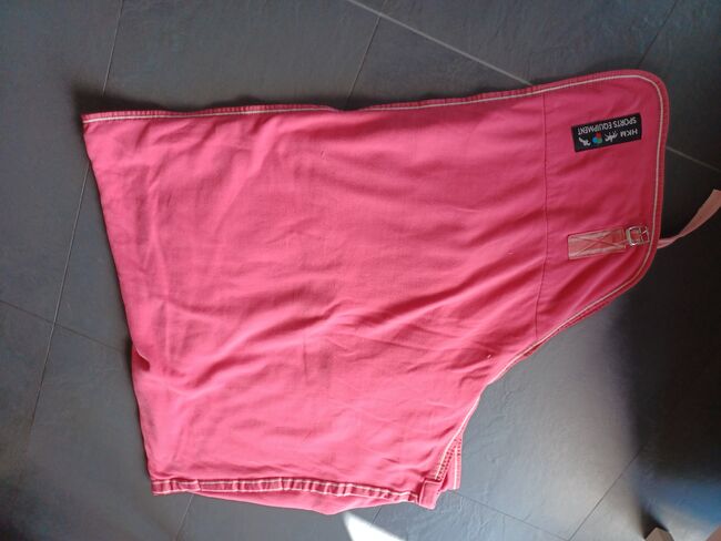 Abschwitzdecke HKM Pink mit Einhorn 155cm, HKM, Sylvia, Horse Blankets, Sheets & Coolers, Sulzbachtal, Image 2