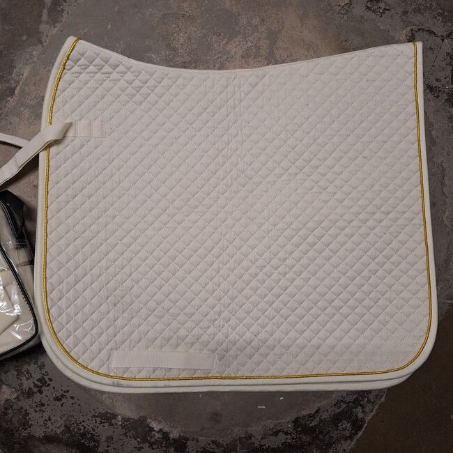 HKM Schabracke mit Waldhausen Bandagen Creme Champagner, Hkm, ADN, Dressage Pads, Duisburg, Image 3