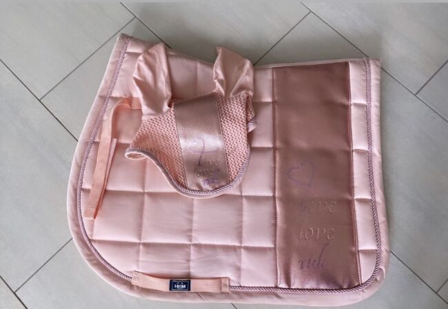 HKM Set metallic roségold VS WB, HKM, Felicitas Wagner, Dressage Pads, Parthenstein 