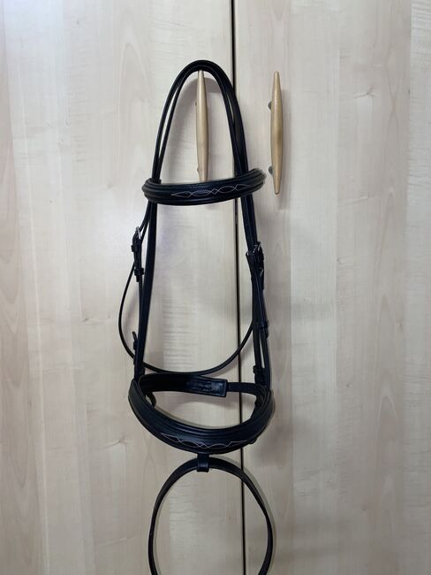 HKM Trense Jana schwarz WB, HKM  Trenszaum Jana , Paula Roch , Bridles & Headstalls, Gera 