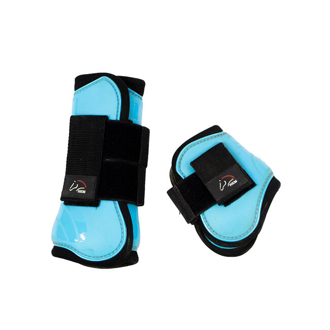 HKM Spring-Gamaschen & Streichkappen Aqua 4er Set VB/WB, HKM Spring-Gamaschen & Streichkappen Aqua, myMILLA (myMILLA | Jonas Schnettler), Tendon Boots, Pulheim