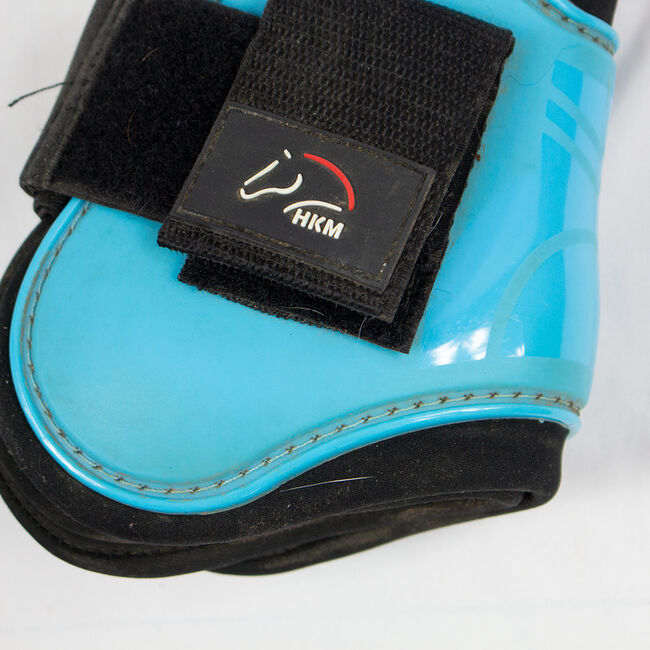 HKM Spring-Gamaschen & Streichkappen Aqua 4er Set VB/WB, HKM Spring-Gamaschen & Streichkappen Aqua, myMILLA (myMILLA | Jonas Schnettler), Tendon Boots, Pulheim, Image 6