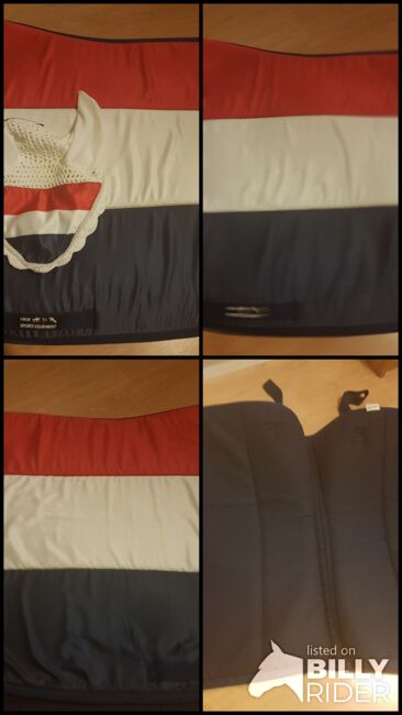 HKM Schabracke Flag allover "Netherlands" inkl. Fliegenhaube, WB DR, HKM HKM Schabracke Flag allover Netherlands, Marlene, Dressage Pads, Wien, Image 5