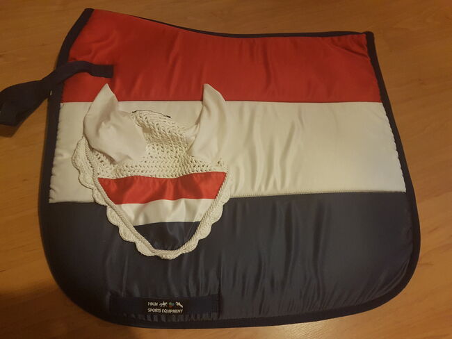 HKM Schabracke Flag allover "Netherlands" inkl. Fliegenhaube, WB DR, HKM HKM Schabracke Flag allover Netherlands, Marlene, Dressage Pads, Wien