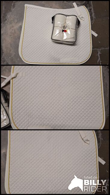 HKM Schabracke mit Waldhausen Bandagen Creme Champagner, Hkm, ADN, Dressage Pads, Duisburg, Image 4