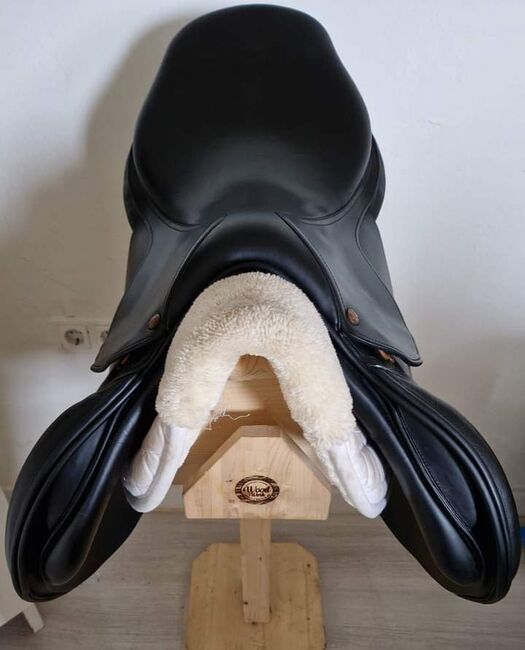 Hochwertige schwarze Sättel, Paul, Jumping Saddle, berlin