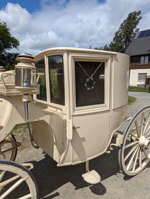 Hochzeitskutsche, Unbekannt  Coupé, Gesine Günther , Carriages, Zwönitz, Image 2