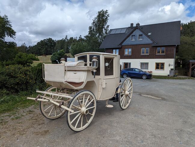 Hochzeitskutsche, Unbekannt  Coupé, Gesine Günther , Carriages, Zwönitz