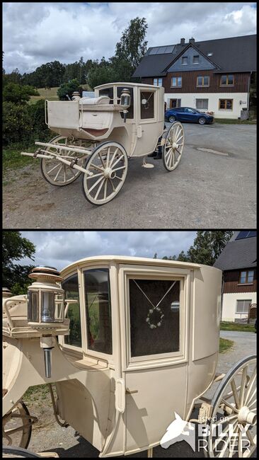 Hochzeitskutsche, Unbekannt  Coupé, Gesine Günther , Carriages, Zwönitz, Image 3