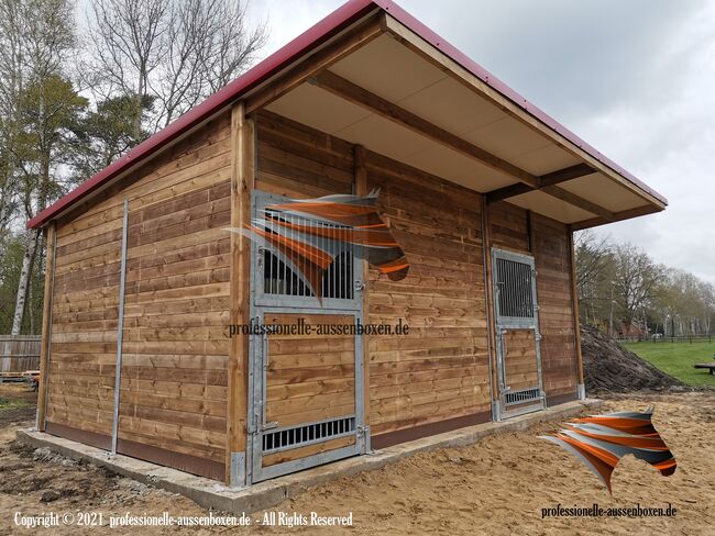 Höchste Qualität beim Bau von Pferdeställen, Außenboxen, Pferdeboxen und Offenställen, Weidehütte,, AUSSENBOXEN PFERDESTALL - PFERDEBOXEN - STALLUNGEN, AUSSENBOXEN (AUSSENBOXEN Sp. z o.o.), Paddock-, Boxen- & Stallmatten, Wałcz, Abbildung 46