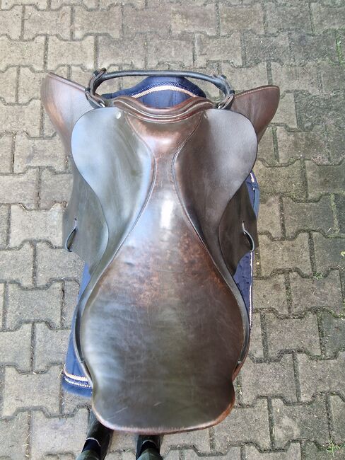 Höpfner springsattel 17 zoll mittlere kammer braun, Höpfner Springsattel , K. Werner, Springsattel, Westerwalsede, Abbildung 5