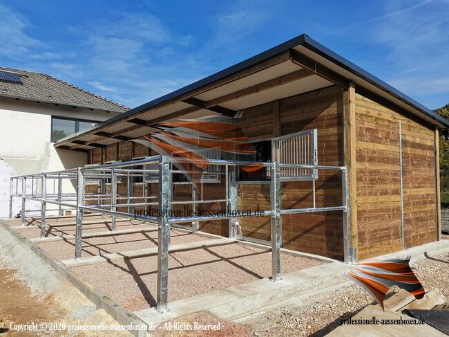 Hochwertige Zäune - Pferdezäune | Paddockzaun | Weidezaun | Reitplatzzaun | Pferdekoppelzaun, AUSSENBOXEN, AUSSENBOXEN (AUSSENBOXEN), Horse Stables, Wałcz, Image 5