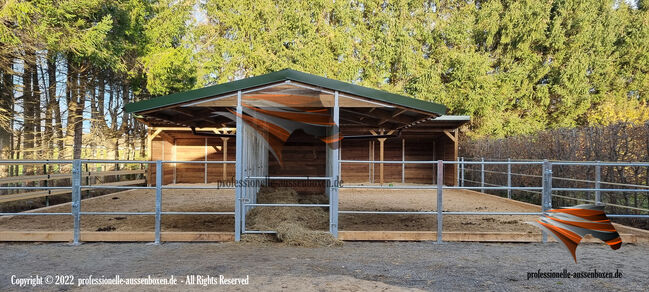 Hochwertige Zäune - Pferdezäune | Paddockzaun | Weidezaun | Reitplatzzaun | Pferdekoppelzaun, AUSSENBOXEN, AUSSENBOXEN (AUSSENBOXEN), Horse Stables, Wałcz, Image 2