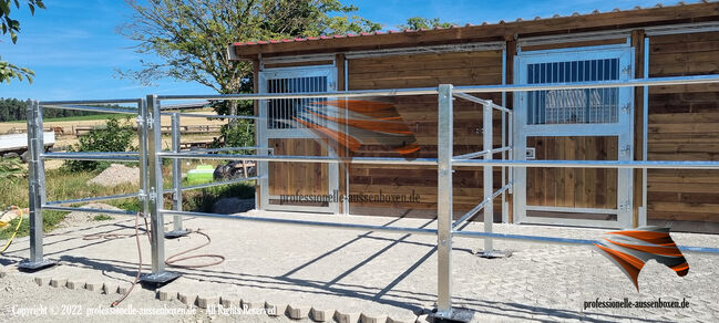 Hochwertige Zäune - Pferdezäune | Paddockzaun | Weidezaun | Reitplatzzaun | Pferdekoppelzaun, AUSSENBOXEN, AUSSENBOXEN (AUSSENBOXEN), Horse Stables, Wałcz, Image 12