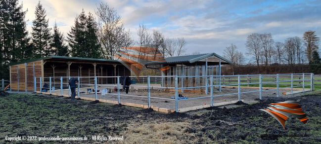 Hochwertige Zäune - Pferdezäune | Paddockzaun | Weidezaun | Reitplatzzaun | Pferdekoppelzaun, AUSSENBOXEN, AUSSENBOXEN (AUSSENBOXEN), Horse Stables, Wałcz, Image 13