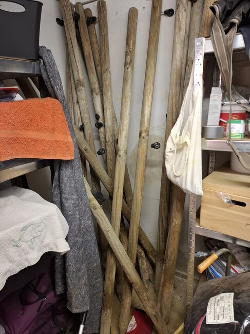 Holzpfosten, Privat , Weidezaunzubehör, Münzenberg 