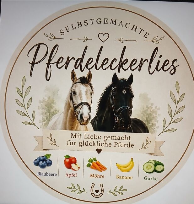 Selbstgemachte Pferdeleckerlis, Selfmade, Clara, Care Products, Schönborn